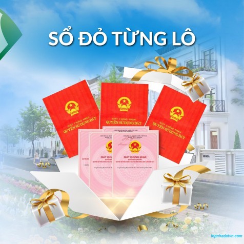 Dự án có sổ đỏ từng lô, pháp lý hoàn chỉnh&nbsp;