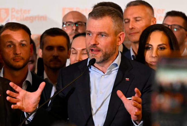 Ông Peter Pellegrini vừa đắc cử tổng thống Slovakia. (Ảnh: Reuters)