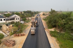 Kinh doanh - Đường Nguyễn Sỹ Sách kéo dài mở rộng lên đến 70m, từ thành phố Vinh đến ven sông Lam chỉ còn 8 phút lái xe