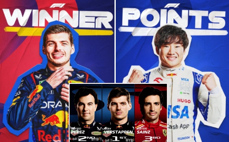 Verstappen về nhất Japanese GP,&nbsp;Yuki Tsunoda lập kỳ tích trên sân nhà