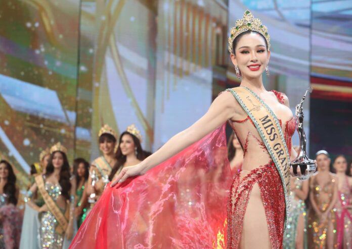 Đăng quang ngôi vị cao nhất tại&nbsp;Miss Grand Thailand 2024,&nbsp;Malin Chara-anan sẽ đại diện&nbsp;Thái Lan&nbsp;đến với&nbsp;Miss Grand International 2024&nbsp;được tổ chức tại Myanmar vào tháng 10 năm nay.
