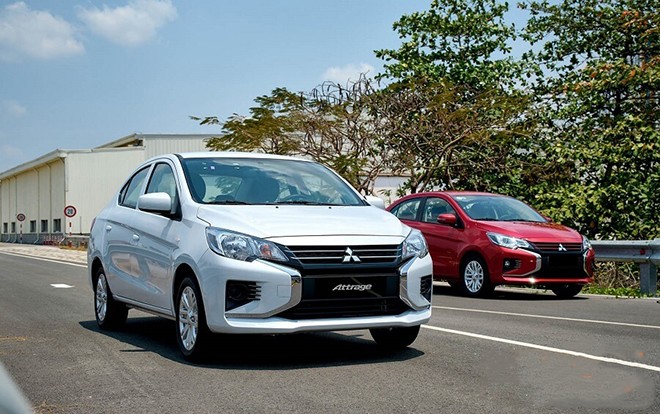 Giá xe Mitsubishi Attrage tháng 4/2024, hỗ trợ 50% LPTB và quà tặng - 1