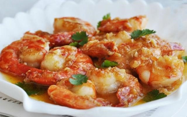Tôm sốt bơ tỏi