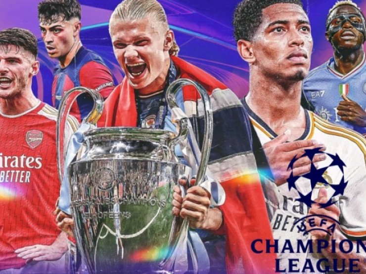 Kết quả thi đấu bóng đá Cúp C1 - Champions League 2024/2025 mới nhất