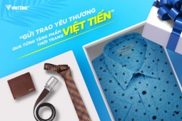 Thời trang - Gửi trao yêu thương qua từng tặng phẩm thời trang Việt Tiến