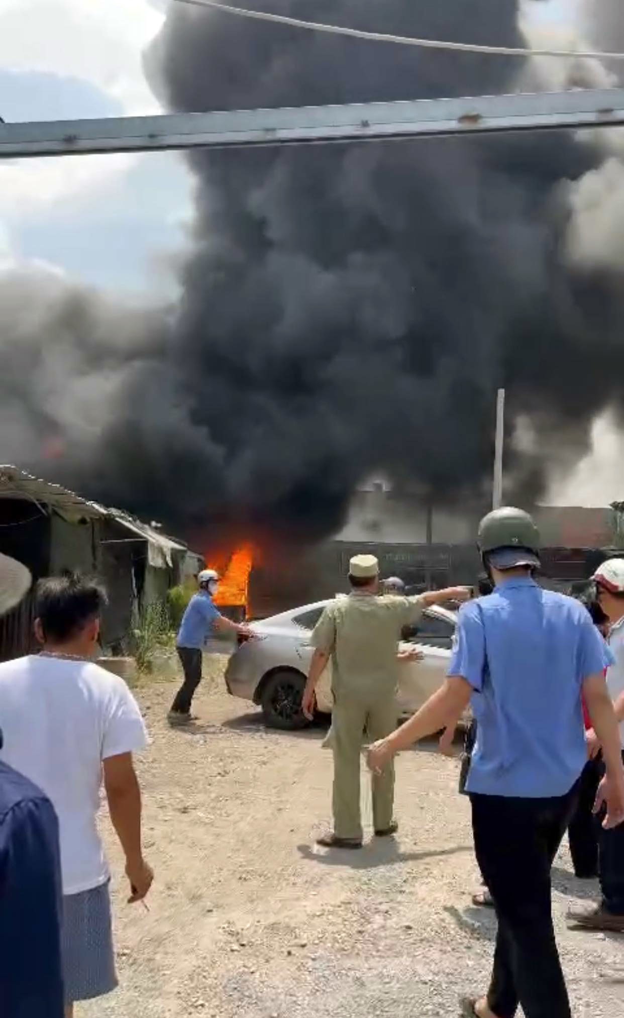 Hiện trường vụ cháy