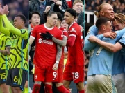 Bóng đá - Đua vô địch Ngoại hạng Anh: Arsenal gặp khó cuối mùa, Man City dễ thở nhất