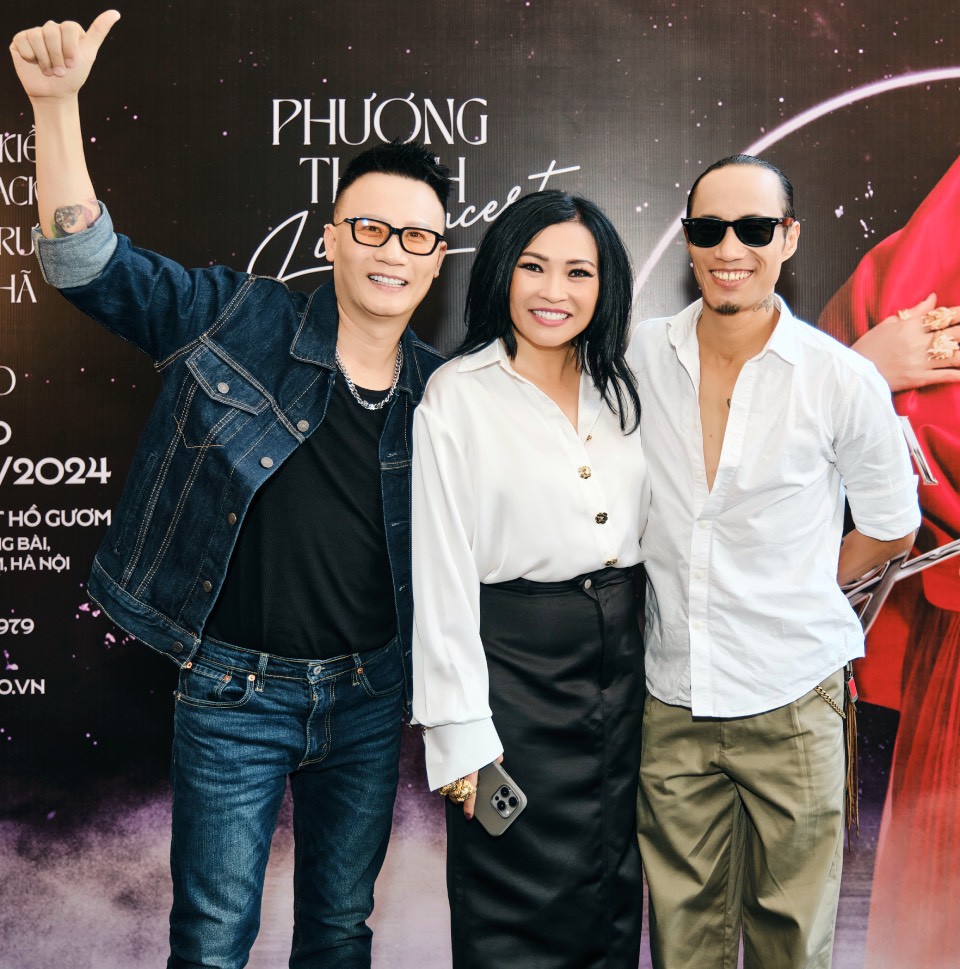 Nhiều nghệ sĩ đến chung vui với Phương Thanh trong buổi giới thiệu&nbsp;live&nbsp;concert.