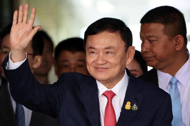 Cựu Thủ tướng Thái Lan Thaksin Shinawatra hồi hương vào năm 2023 sau 15 năm sống lưu vong. Ảnh: Reuters