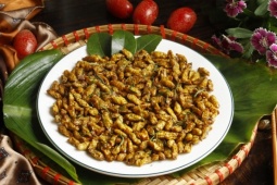 Ẩm thực - Bí quyết rang nhộng tằm