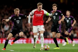 Bóng đá - Video bóng đá Arsenal - Bayern Munich: Rượt đuổi hấp dẫn, dàn sao tỏa sáng (Cúp C1)