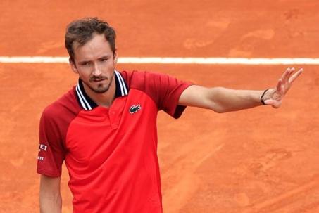 Video tennis Medvedev - Monfils: Phút giận dữ trong chiến thắng nhẹ nhàng (Monte Carlo)