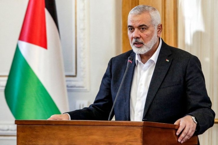 Lãnh đạo chính trị Hamas Ismail Haniyeh. Ảnh: AFP