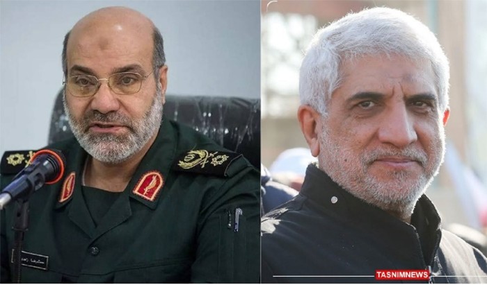 Tướng Zahedi và cấp phó Rahimi là hai nhân vật cấp cao của IRGC thiệt mạng trong vụ tập kích ở Damascus. Ảnh: Tasnim.
