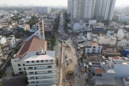 Tin tức trong ngày - Đường cửa ngõ nam TP HCM hoàn thành mở rộng sau 23 năm