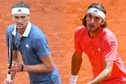 Thể thao - Video tennis Zverev - Tsitsipas: Nỗ lực ngược dòng không thành (Monte Carlo)