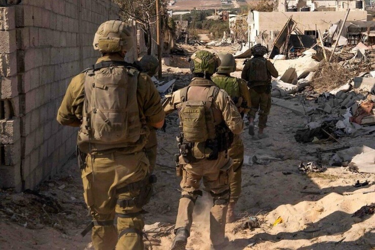 Binh sĩ Israel hoạt động tại Dải Gaza. Ảnh: LỰC LƯỢNG PHÒNG VỆ ISRAEL