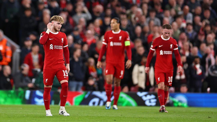 Thất bại của Liverpool khiến hệ số UEFA của Ngoại hạng Anh bị giảm sút
