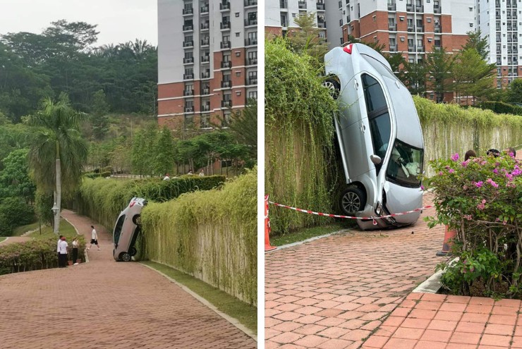 Tai nạn đáng tiếc xảy ra với chiếc xe đi mượn