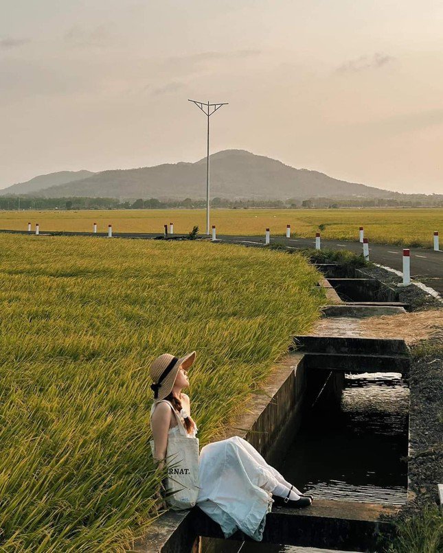 Chỉ cần giơ máy lên là có ngay ảnh xinh mang về! (Ảnh: Tâm Thanh)