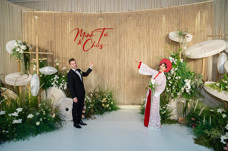 Đám cưới Minh Tú với chồng Tây: "Một nửa showbiz" hội tụ - 3