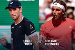 Thể thao - Nhận định chung kết Monte Carlo: Ruud đấu Tsitsipas tìm &quot;Hoàng tử sân đất nện&quot;