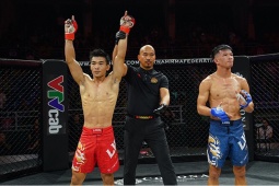 Thể thao - Võ sĩ Trần Ngọc Lượng bẻ tay đối thủ, tái đấu Robson Oliveira tranh đai MMA