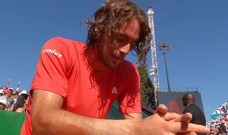 Tsitsipas bật khóc sau khi vô địch Monte Carlo