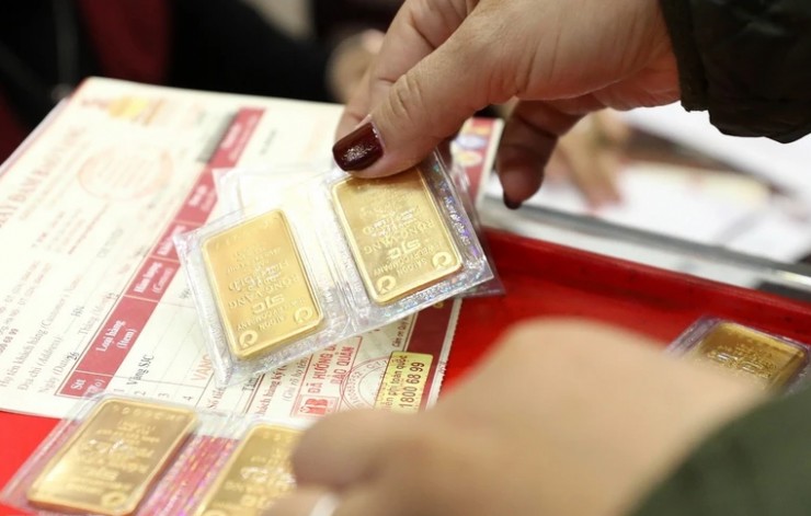 Giá vàng SJC tăng mạnh phiên đấu thầu vàng của Ngân hàng Nhà nước sắp tới (ảnh: Như Ý).