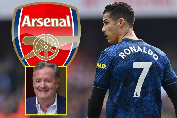 Piers Morgan lại kêu gọi Arsenal mua Ronaldo