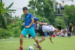 Sôi động giải bóng đá SJC Open Cup: 12 đội chơi hết mình đua ngôi vô địch