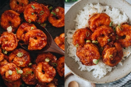 Tôm sốt cay ngọt cực dễ "gây nghiện", cả nhà gắp không dừng đũa