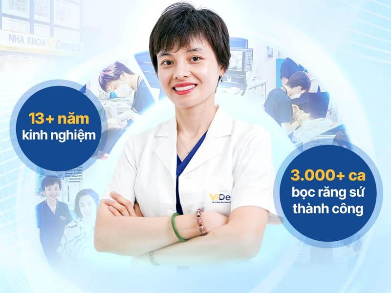 Bác sĩ Phạm Thùy Anh - Chuyên gia bọc răng sứ “đắt hàng” tại trung tâm ViDental Clinic