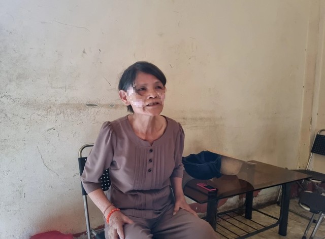 Bà Nguyễn Thị Cúc chia sẻ với phóng viên về mong muốn thanh niên sớm nhận ra sai lầm