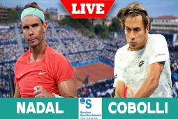 Thể thao - Video tennis Nadal - Cobolli: Chiến thắng tốc hành, đẳng cấp huyền thoại (Barcelona Open)