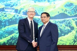 Kinh doanh - Tim Cook muốn đẩy mạnh đầu tư tại Việt Nam