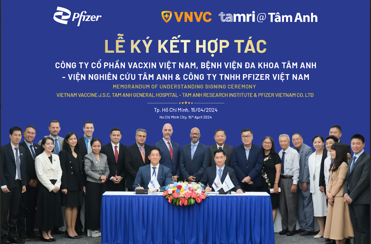 Pfizer Việt Nam, VNVC và Tâm Anh hợp tác nâng cao giải pháp chăm sóc sức khỏe - 1