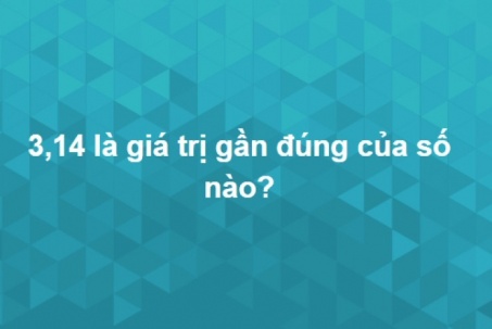 Bộ câu hỏi không khó nhưng chưa chắc bạn đã trả lời đúng hết