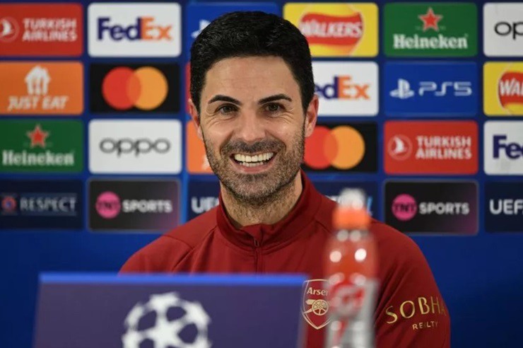 HLV Arteta trả lời&nbsp;báo chí trước trận&nbsp;tứ kết lượt về&nbsp;Champions League giữa Arsenal với Bayern Munich