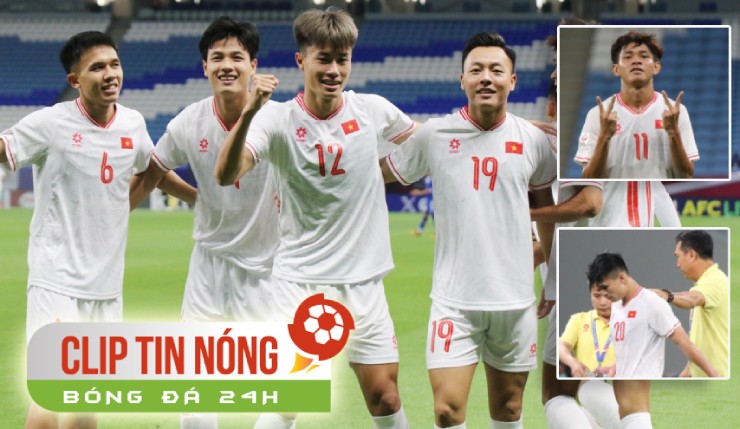 U23 Việt Nam thắng lớn sánh vai Thái Lan, U23 Malaysia hóa "Hổ giấy" (Clip tin nóng Bóng đá 24H) - 1