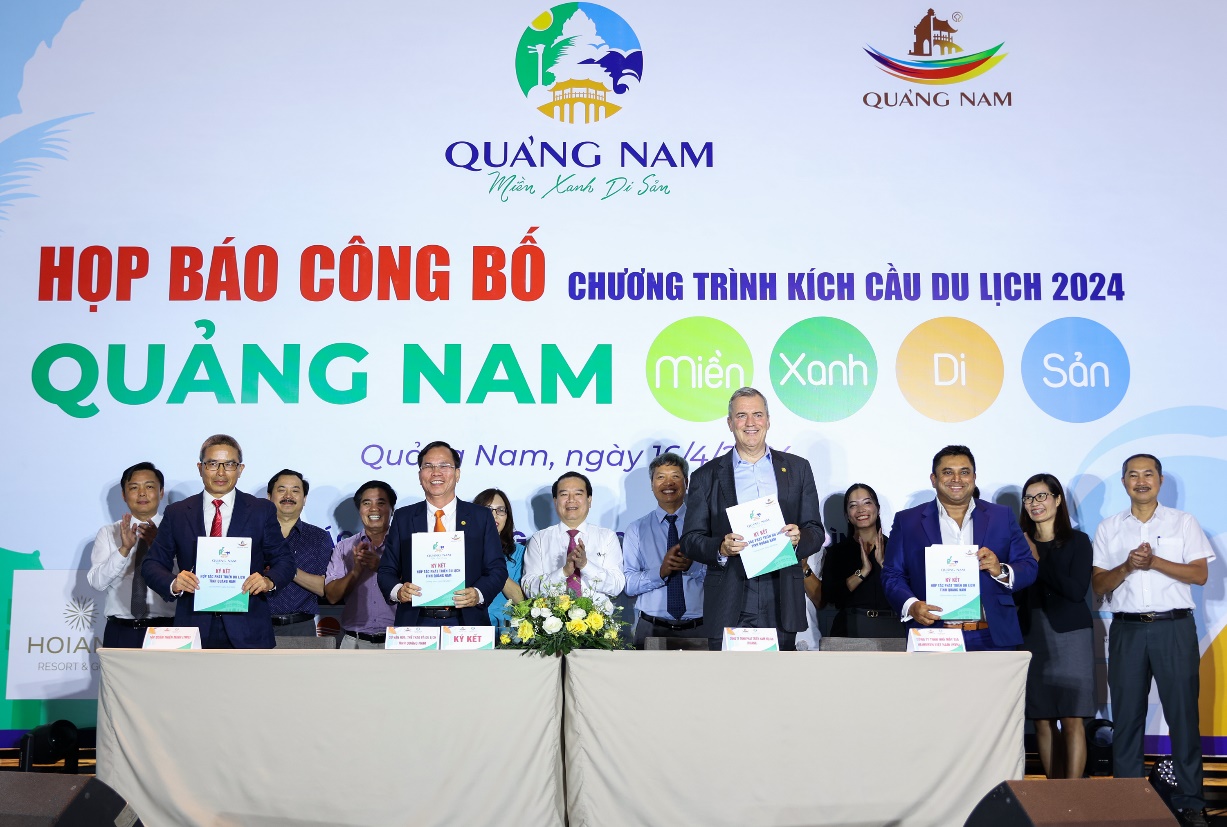 Larue đồng hành cùng tỉnh Quảng Nam xúc tiến thực hiện Chương trình phát triển du lịch Miền xanh Di sản 2024.