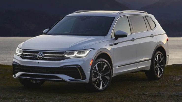 Mẫu SUV Volkswagen Tiguan 2024. Ảnh: Volkswagen.