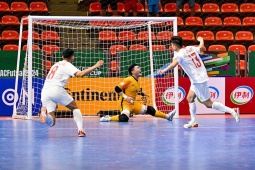 Bóng đá - Kết quả futsal ĐT Việt Nam - Trung Quốc: Chiến thắng nhọc nhằn, hú hồn xà ngang (Futsal châu Á)