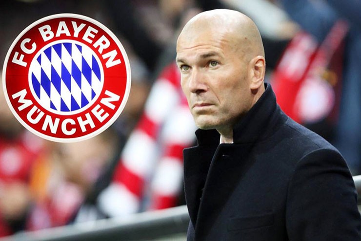 HLV Zidane nhiều khả năng dẫn Bayern mùa tới
