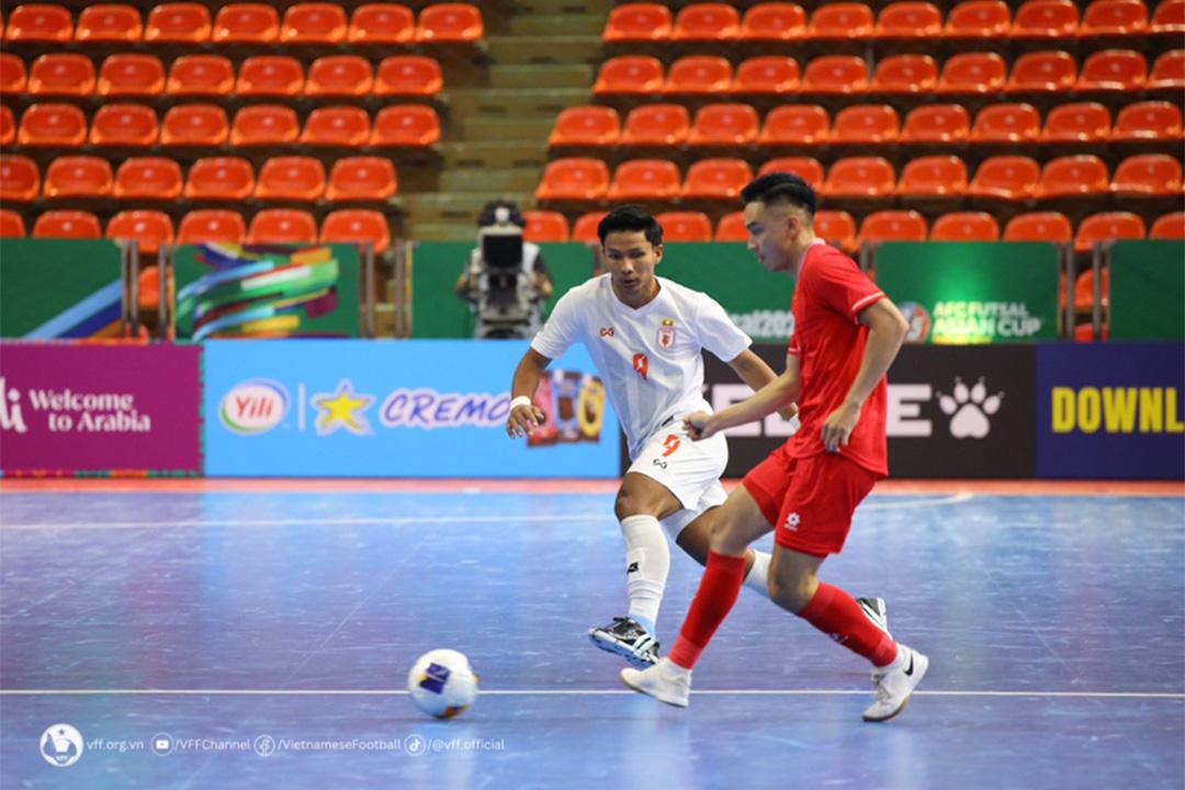 Khả năng dứt điểm của đội tuyển futsal Việt Nam cần được cải thiện. (Ảnh: VFF)
