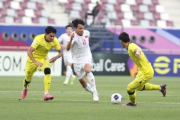 Bóng đá - Video bóng đá U23 Việt Nam - U23 Malaysia: Siêu phẩm Văn Khang, đỉnh cao thay người (U23 châu Á)