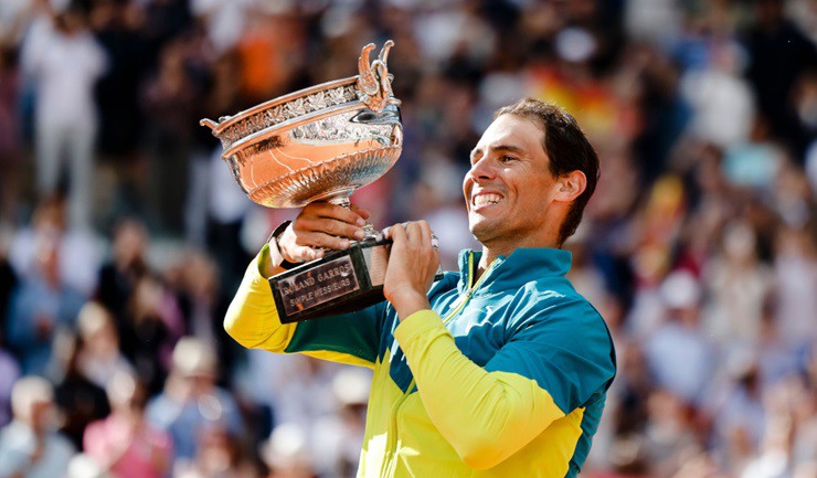 Nadal sở hữu tới&nbsp;14 danh hiệu Roland Garros