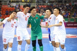 Bóng đá - Kết quả bóng đá Việt Nam - Thái Lan: Minh Quang ghi bàn, giật vé tứ kết (Futsal châu Á)