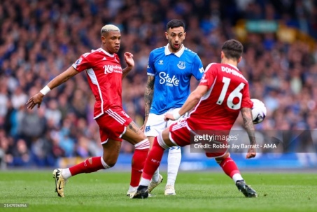 Trực tiếp bóng đá Everton - Nottingham Forest: Nỗ lực giữ thành quả (Ngoại hạng Anh) (Hết giờ)