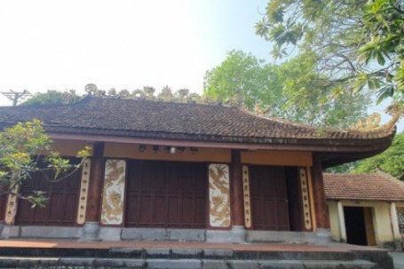 Dấu tích năm xưa vẫn còn lưu giữ ở đình Viết, nơi thờ Vua Đinh Tiên Hoàng tại Nam Định